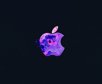 apples' logo, colorful, art HD wallpaper