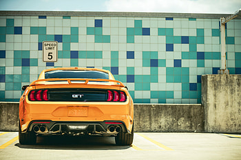2018 Ford Mustang GT Fastback Rear, ford-mustang, cars, 2018-cars HD wallpaper