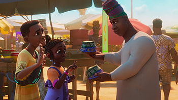 Iwájú TV Show - Family Market Scene, TV Show, Iwájú HD wallpaper