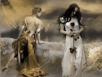 I Wanna Dedicate This To Gisela, rose, gothic, lovely, qhite HD wallpaper