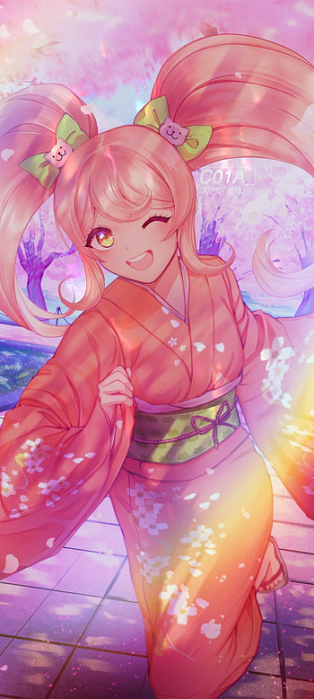 Hiyoko Saionji, Anime, Danganronpa 2: Goodbye Dispair HD phone wallpaper