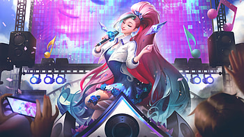 Music concert, Seraphine, game artwork HD wallpaper