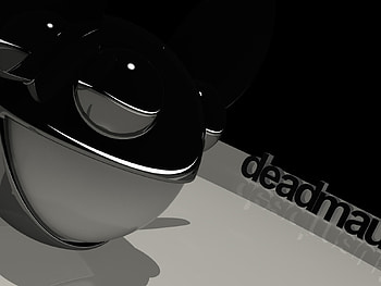 deadmau5, cool, metal, mau5, black HD wallpaper