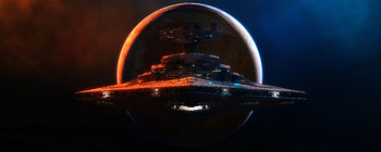 Star destroyer, star wars, video game, planet and spacecraft , , Dual Wide, Wide 21:9, , Star Wars Ultrawide HD wallpaper