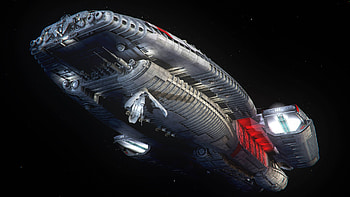 Sci-fi starships, High resolution HD wallpaper