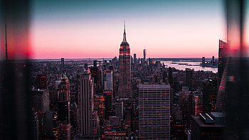 Empire State Building, Travel landmark, Top backgrounds, Architectural wonder HD wallpaper
