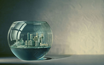 Cities, Objects, Aquariums HD wallpaper