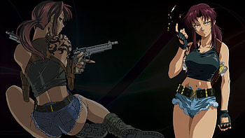 Revy Black Lagoon Anime ... HD wallpaper