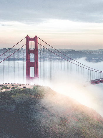 Golden Gate Bridge, , Zoey Anderson HD phone wallpaper