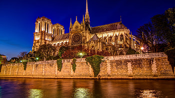 Notre-Dame de Paris, Cathedrals HD wallpaper