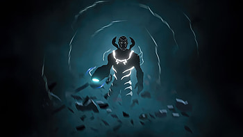 Blue Beetle Rises, blue-beetle, superheroes, artwork, artist, art, digital-art HD wallpaper
