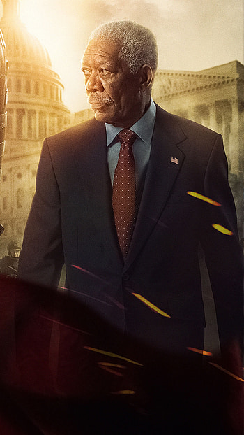 Morgan man, Angel has fallen, Ultra HD phone wallpaper