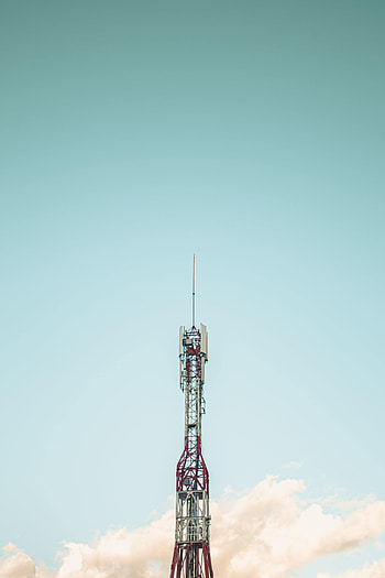 Sky, Minimalism, Tower, Cloud HD phone wallpaper