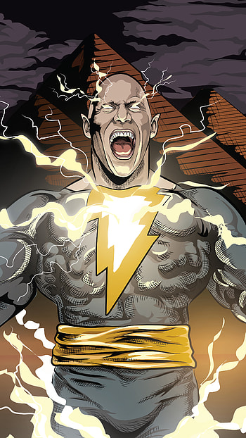 Black Adam movie, , Dwayne Johnson HD phone wallpaper