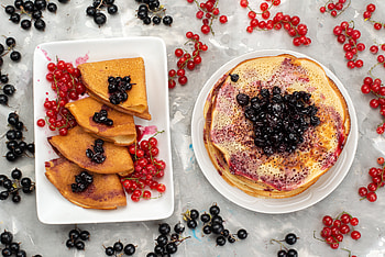 : Berry‑Kissed Crêpe Delight, food, crêpe HD wallpaper