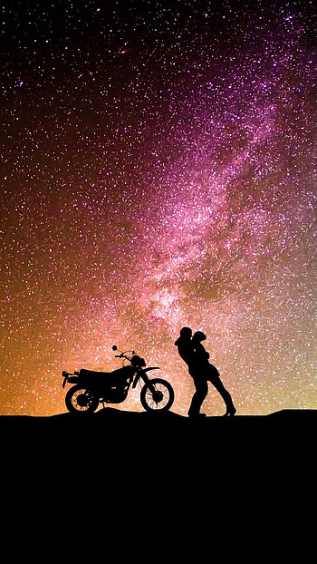 Milky way, Love Couples HD phone wallpaper