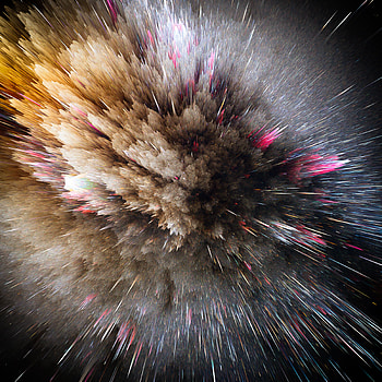 Shine, 3D, Lines, Brilliance, Form, Forms, Volume, Cosmic Explosion, Space Explosion, Pointed HD phone wallpaper