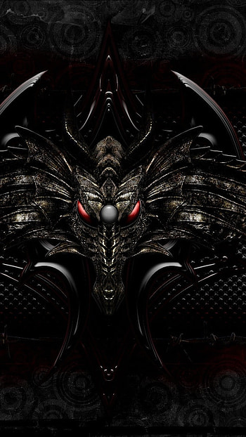 Black Devil, Black Demon HD phone wallpaper