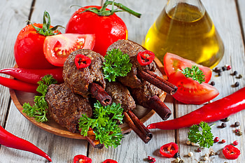 Meat Balls, graphy, food, meat HD wallpaper
