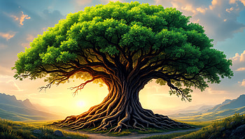 Yggdrasil: A Stunning Ultra, Yggdrasil, tree, nature, landscape HD wallpaper