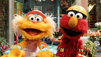 Elmo, Playful , Cute character, Fun backgrounds HD wallpaper