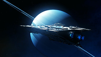 Sci-fi spaceship, Ultra , Futuristic spacecraft, Background HD wallpaper