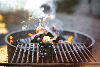 Food, Fire, Bonfire, Cup, Barbecue, B-B-Q HD wallpaper