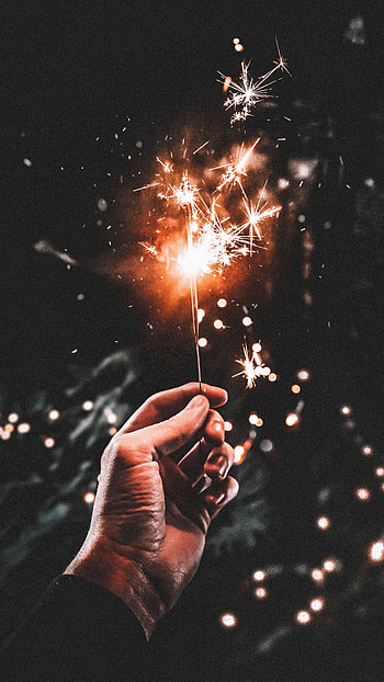 Holidays, Sparks, Holiday, Firework, Fireworks HD phone wallpaper
