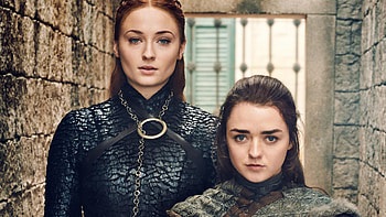 Sansa Stark, Arya Stark, Game of Thrones, Season 8 HD wallpaper
