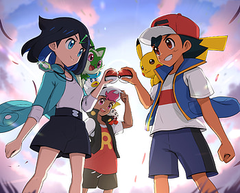 Ash Ketchum’s Epic Moment in Pokémon Scarlet and Violet – Game, Ash Ketchum, video game, Pokémon: Scarlet And Violet HD wallpaper