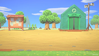 Animal Crossing: New Horizons — Campsite, Animal Crossing: New Horizons HD wallpaper