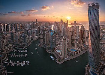 Dubai skyline, Aerial graphy, Urban view, Instagram-worthy HD wallpaper