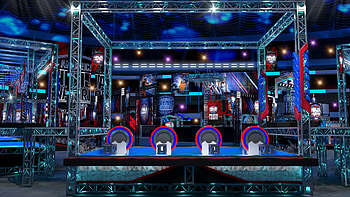 American Ninja Warrior, TV show, Dwayne Burgess, Concept artist HD wallpaper
