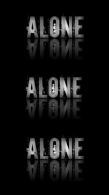 Alone, sky, number HD phone wallpaper