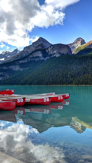 4 k, River Background, boating HD phone wallpaper
