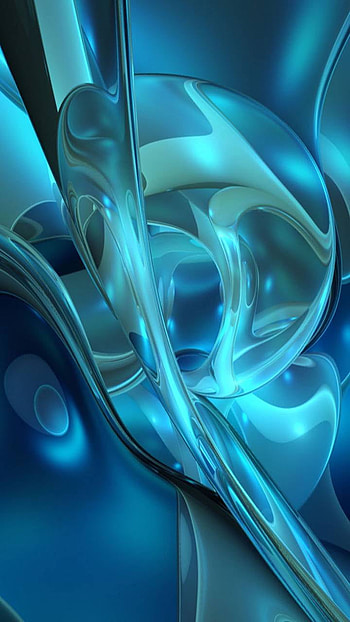 Abstract, blue, abstract blue HD phone wallpaper