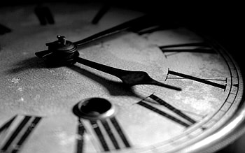 Clock, Arrow, Old, Bw, Chb, Ancient HD wallpaper
