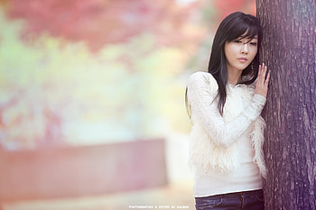 Feelings, model, asian, cute, girl, beautiful, black hair, woman, pretty, chae-byul-lee, female HD wallpaper