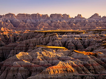 South Dakota, Badlands National Park, Unique landscapes, Fossil treasures HD wallpaper