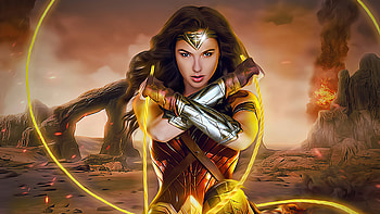 Wonder Woman Coming , wonder-woman, superheroes, artwork, artist, artstation HD wallpaper