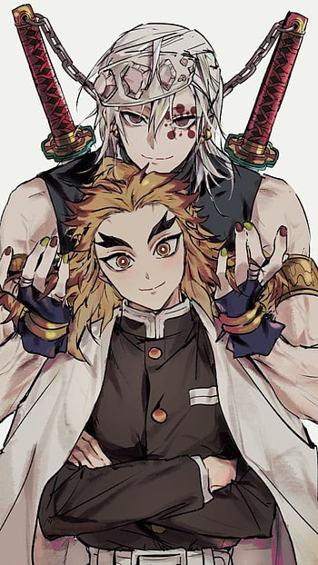 Rengoku san y Uzui, eye, head HD phone wallpaper