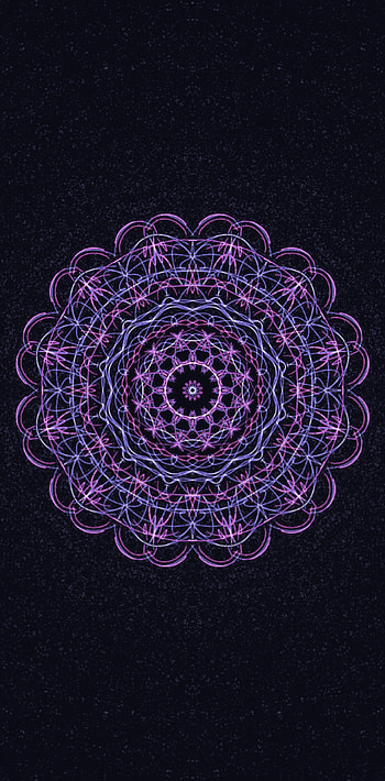 Flurreee, awesome, symmetry, mandala, cool, unique, dark HD phone wallpaper