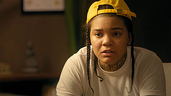 Young M.A, Vibrant , Energetic performances, Rap icon HD wallpaper