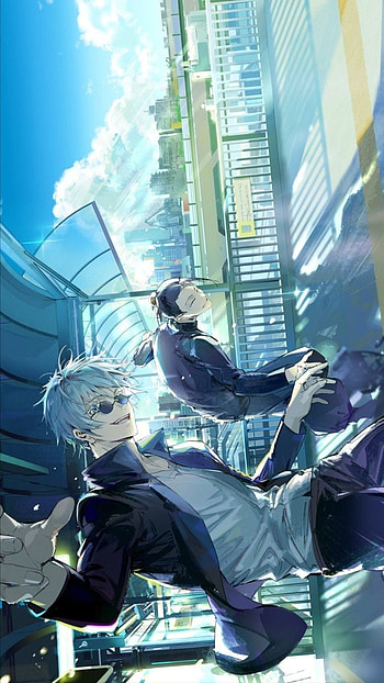 gojo, saturo, anime HD phone wallpaper