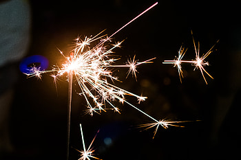 Holidays, Shine, Sparks, Brilliance, Holiday, Sparkler HD wallpaper