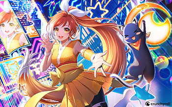 Crunchyroll-Hime, Crunchyroll, Anime, Virtual Youtuber HD wallpaper