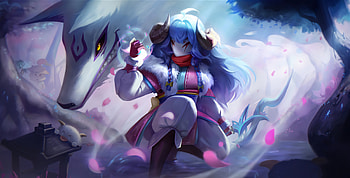 Kindred Of League Of Legends , league-of-legends, 2021-games, games, artstation, artist, artwork, digital-art HD wallpaper