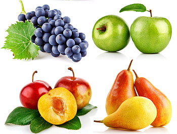 Fruits, berries, grape, abstract HD wallpaper