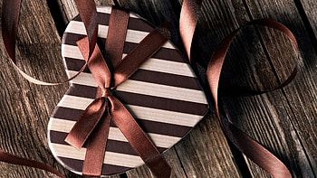 Love, Box, Bow, Tape, Heart HD wallpaper