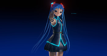 Miku I Hope so, Hatsune Miku, Anime, Vocaloid HD wallpaper